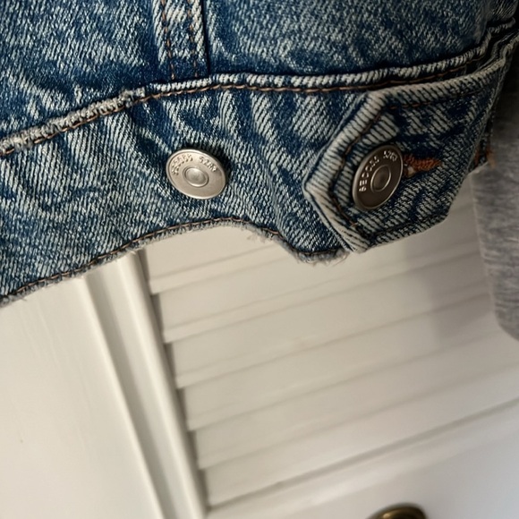 H&M “Divided” Grey-light-blue Jean Jacket - Picture 6 of 8